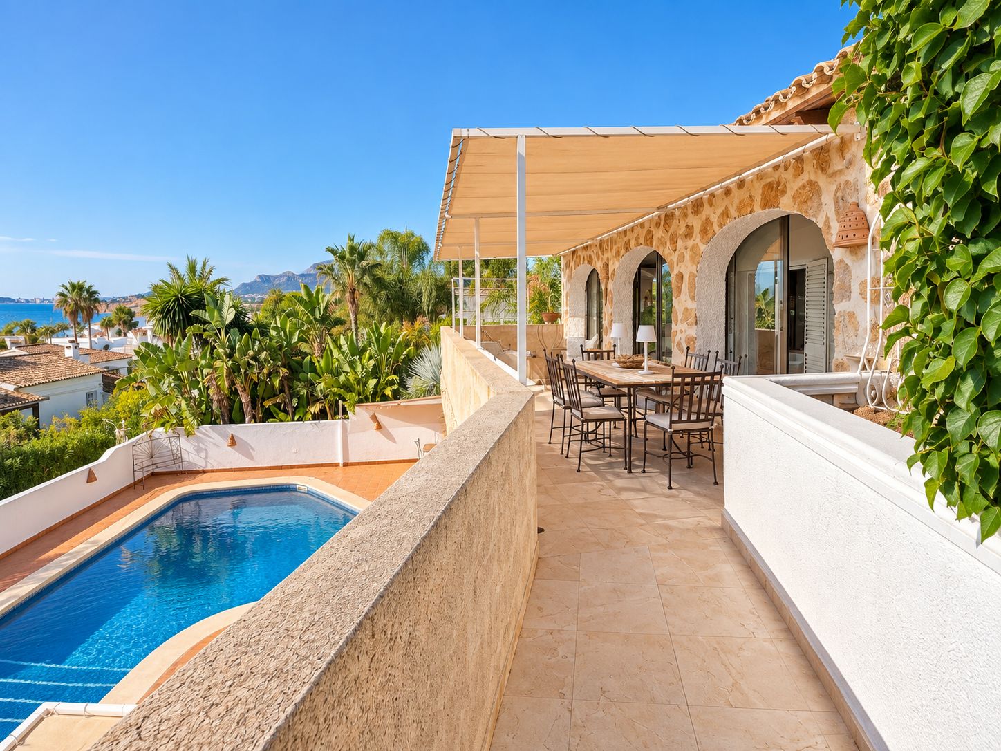 CC1237 - Luxury villa with sea views in Moraira