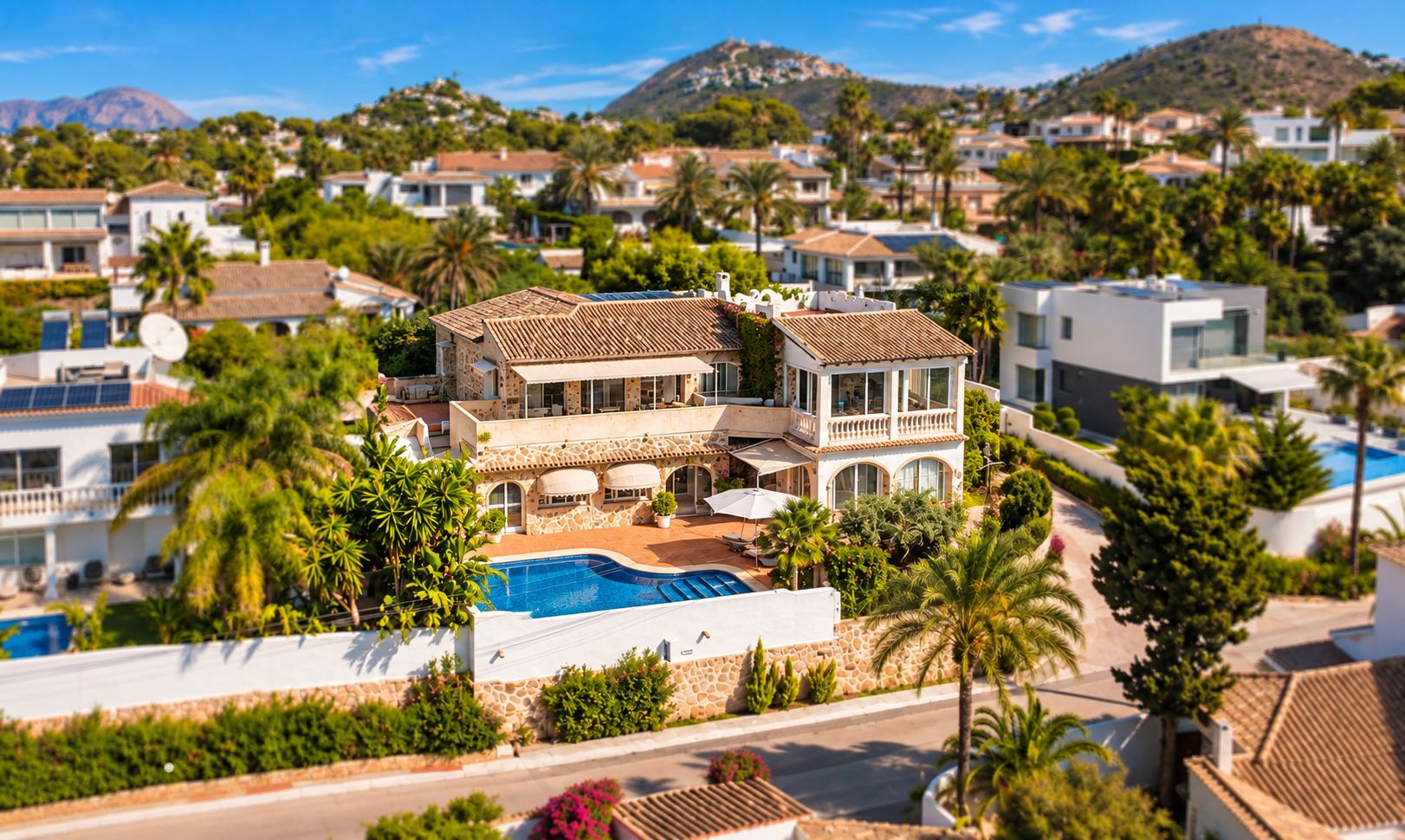 CC1237 - Luxury villa with sea views in Moraira