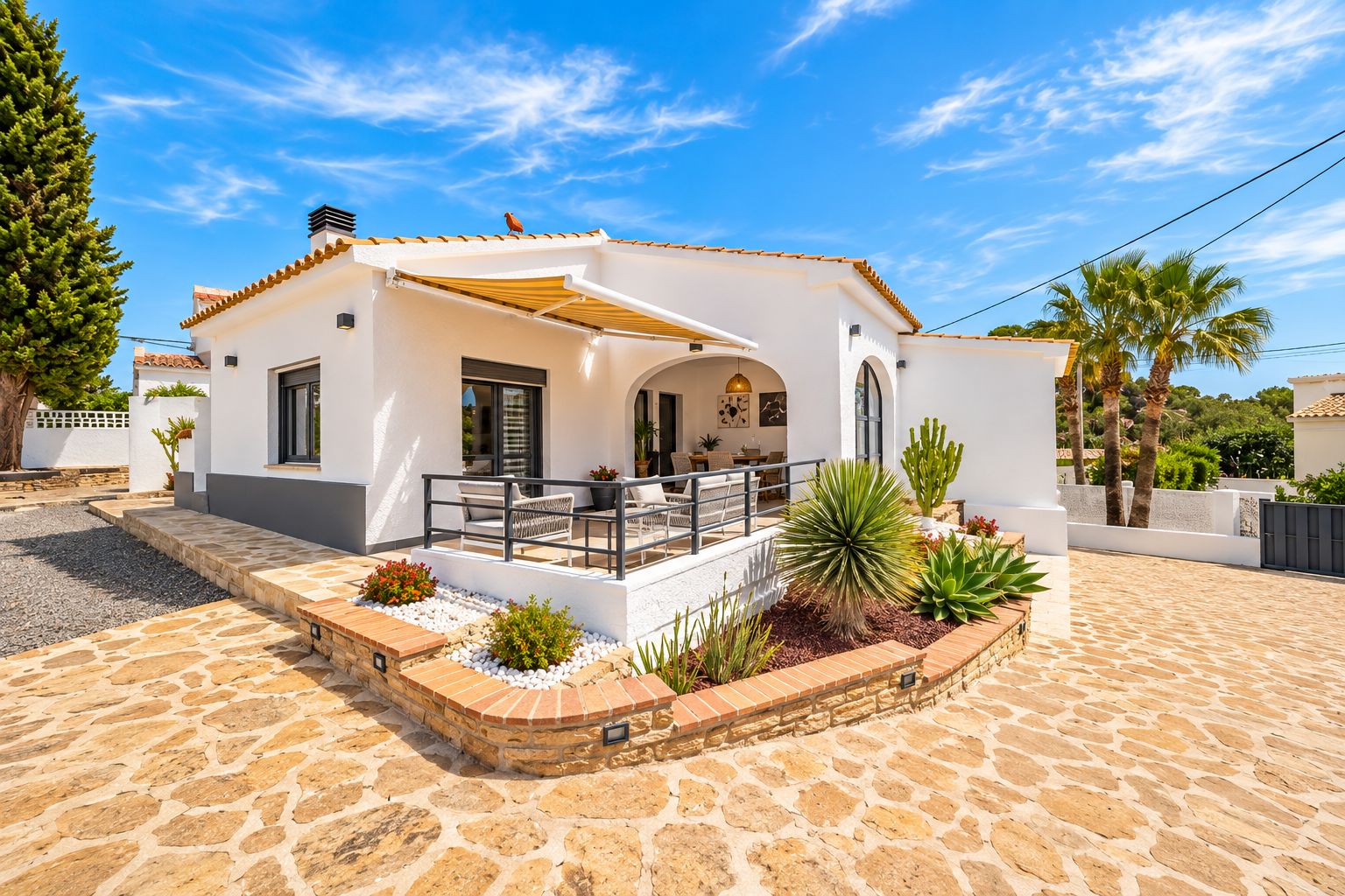 CC1302 - Villa de 3 dormitorios en Calpe con piscina privada