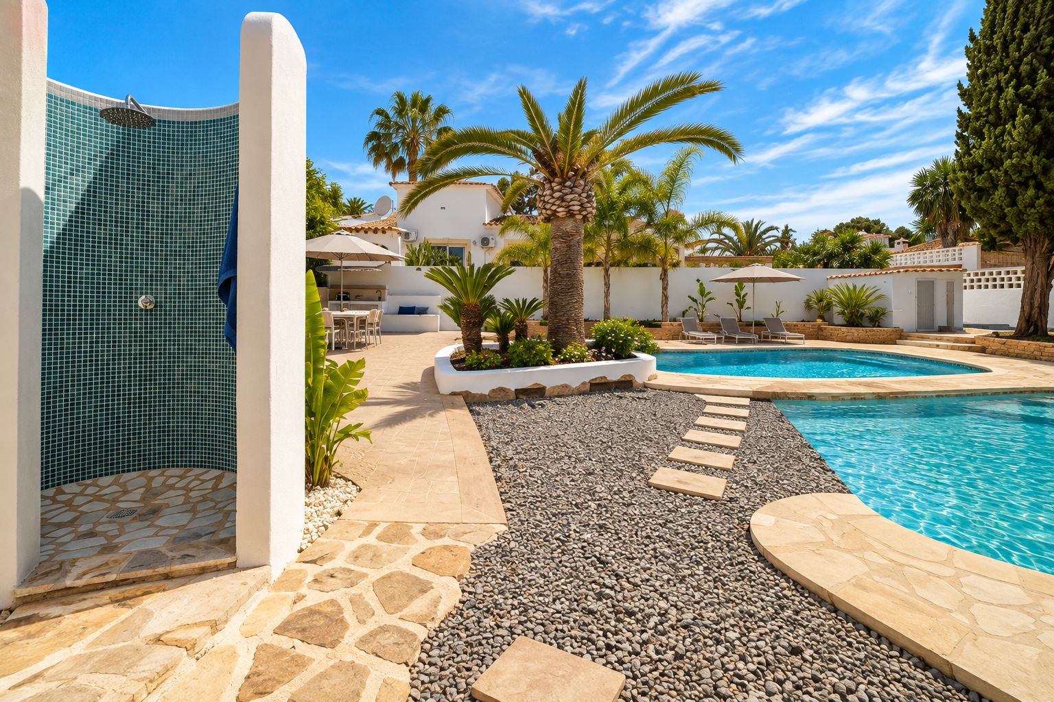 CC1302 - Villa de 3 dormitorios en Calpe con piscina privada